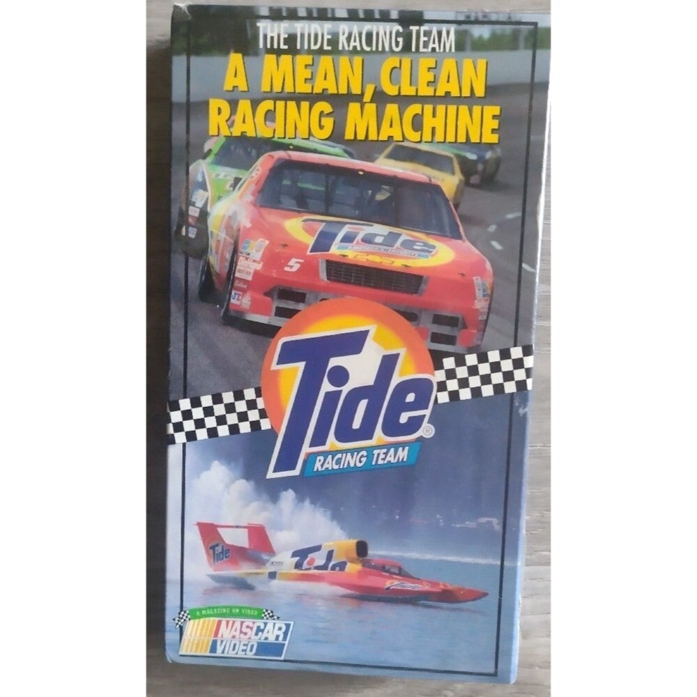 Nascar/ Tide Mean Clean Racing Machine VHS